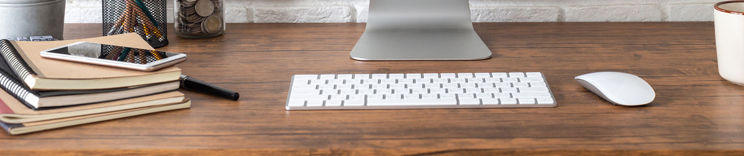 Keyboard and computer desk